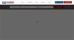 Desktop Screenshot of guarida.com.br
